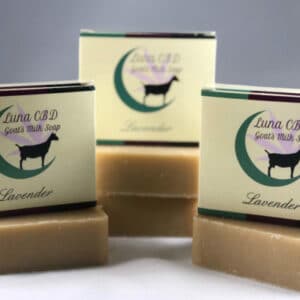 Lavender Goat Milk Soap, CBD in Soap